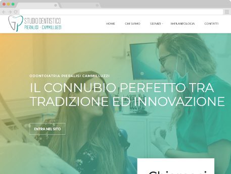 Sito web con Dentisti Italia